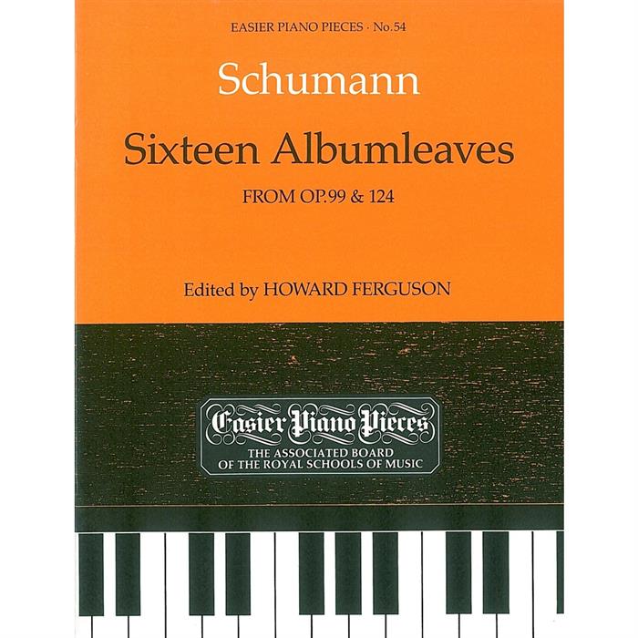 SCHUMANN-16 ALBUMLEAVES FROM op.99 & op.124 ΕΚΔ R.S.M