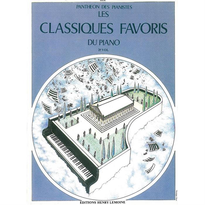 LES CLASSIQUES FAVORIES n2 ΕΚΔ. LEMOINE - PANTHEON DES PIANISTES