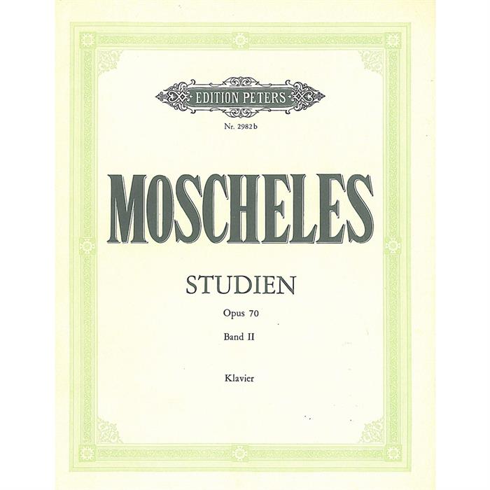 MOSCHELES STUDIEN op70 n2 ΕΚΔ PETERS