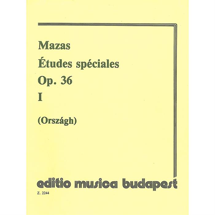 MAZAS ETUDES SPECIALES op36-1