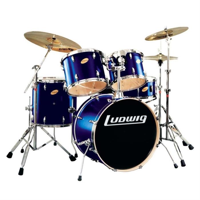 LUDWIG ACCENT CUSTOM POWER BLUE   LR1325EC19DIR
