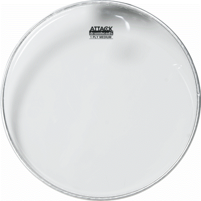 DHA13 ATTACK 13'' 1-PLY MEDIUM CLEAR HEAD