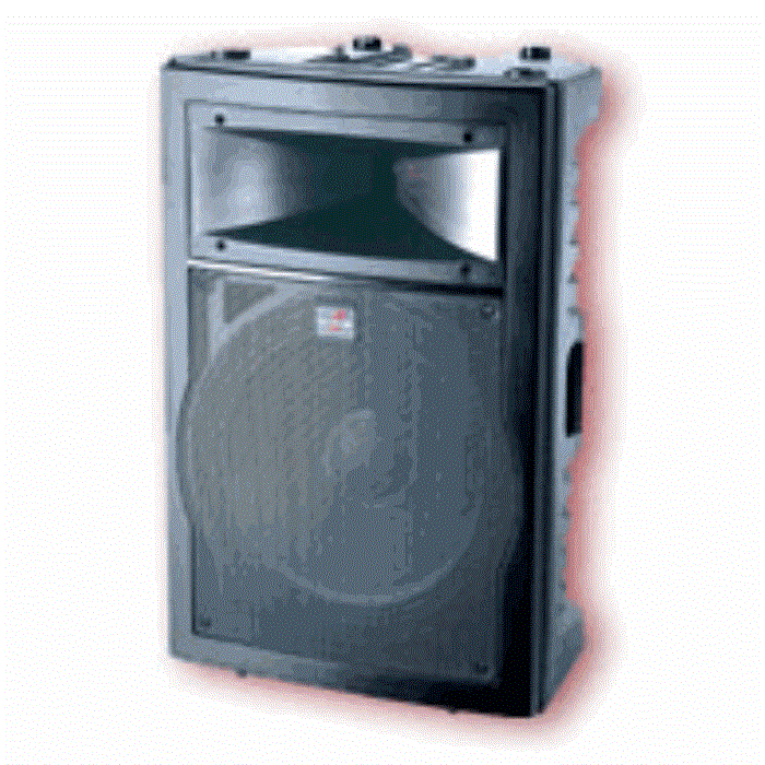 DS-15A ACTIVE POWERED 200W, TWO-WAY VENTED 15` LOUDSPEAKER, BLACK