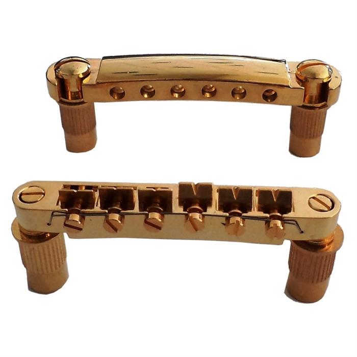 TAILPIECE+BRIDGE CADENZA GD-LES PAUL