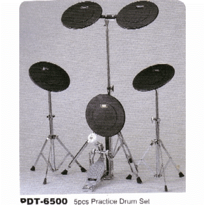 PDT-6500 5PCS PRACTICE DRUM SET
