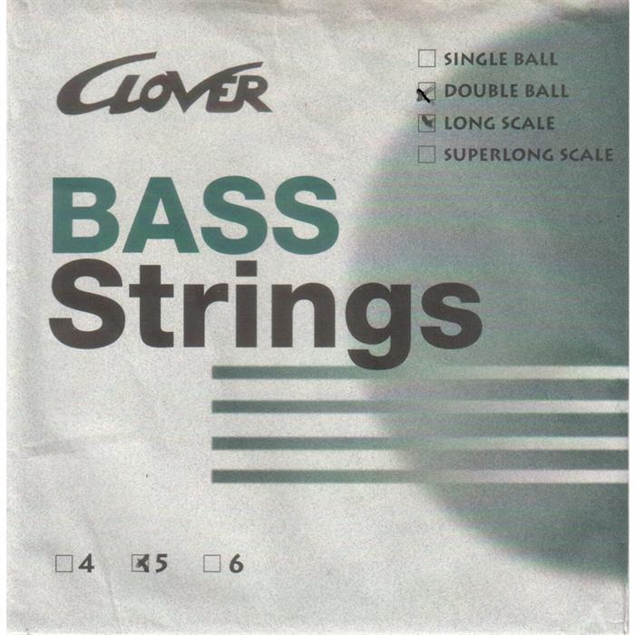 CLOVER Χορδές Μπάσου DBB 040-128 (Double Ball, Long Scale)