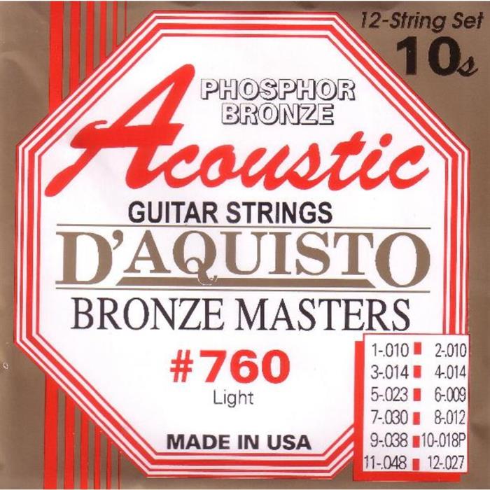 760 ACOUSTIC D'AQUISTO 12χορδης 010