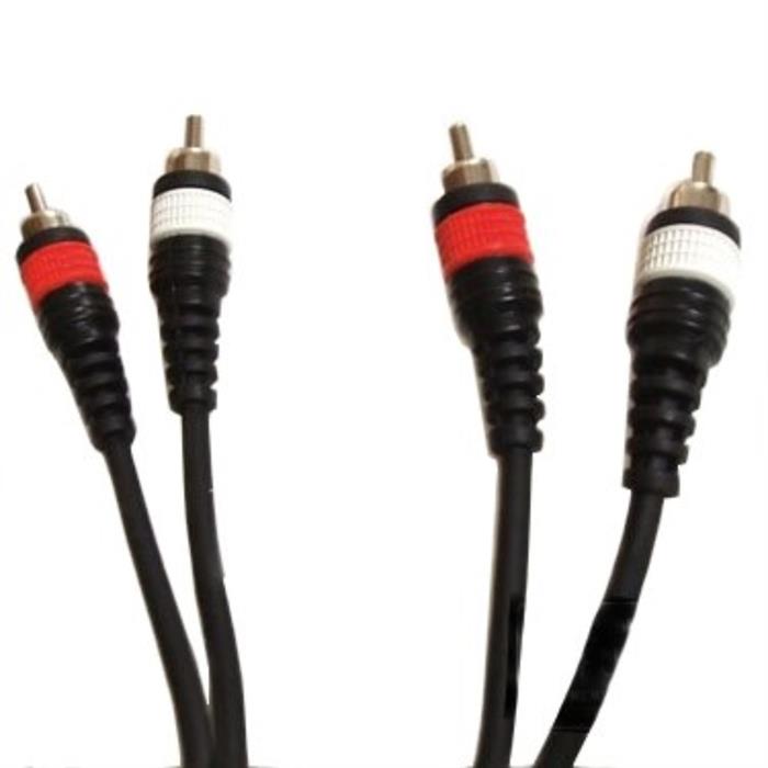 DUL-002 LONGER DB Καλωδιο RCA-RCA 2m