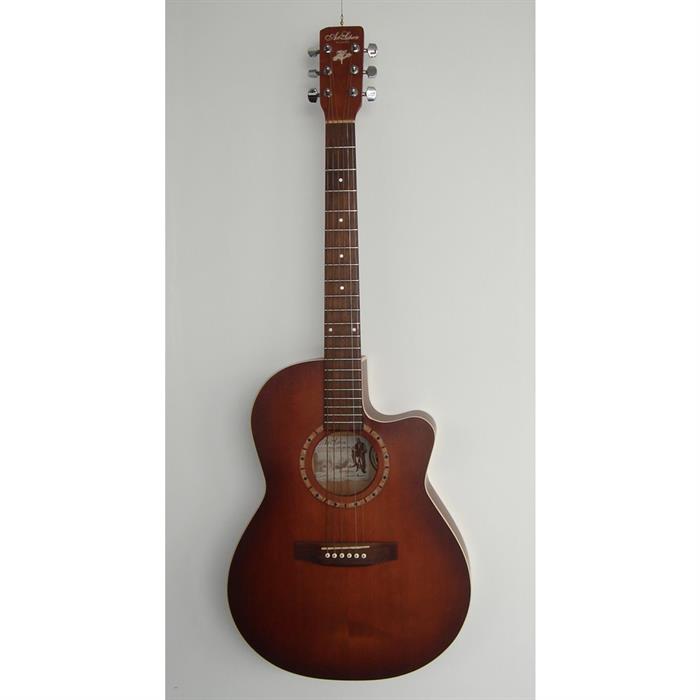 CS26388 A&L FOLK CW CEDAR ANTIQUE BURST