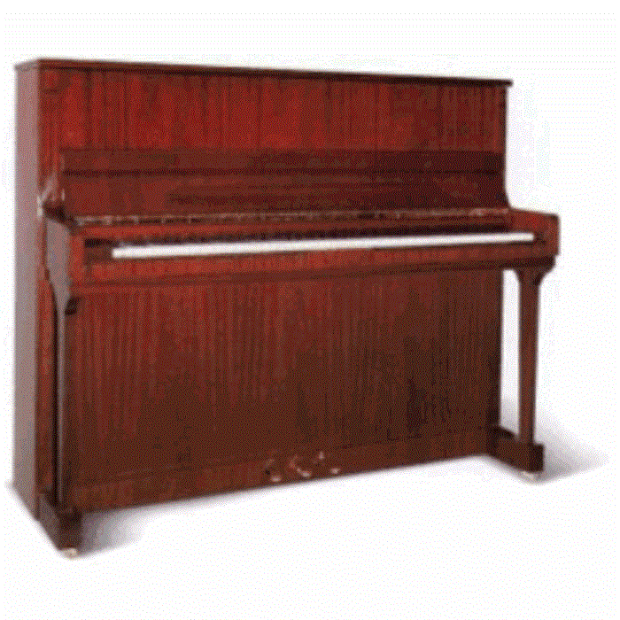 123A-3251 EXCLUSIVE MAHOGANY POLISHED RED FLAME